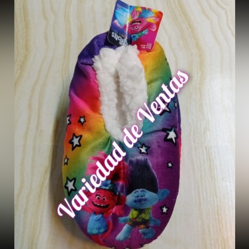 Trolls Slipper Socks